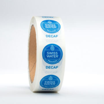 Stickers—1″ Logo (DECAF)