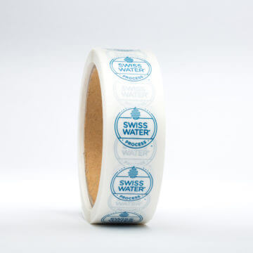 Stickers—1″ Logo (Clear)