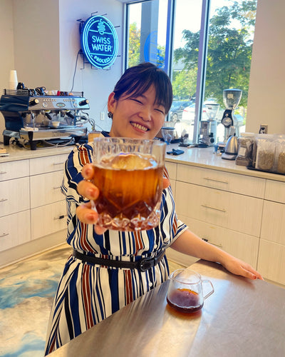 Kunie Inaba’s Decaf Iced AeroPress