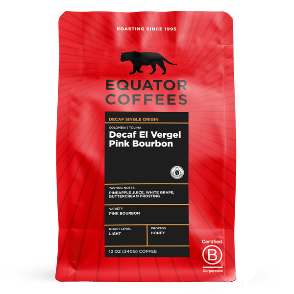 Colombia El Vergel Pink Bourbon | Swiss Water® Process