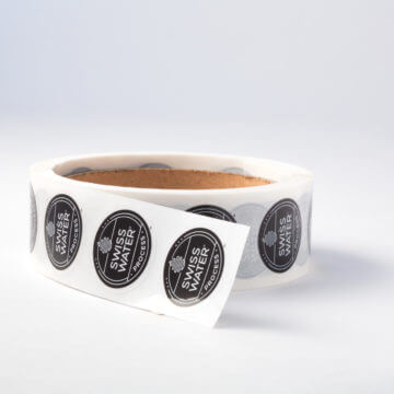 Stickers—1″ Logo (Black)