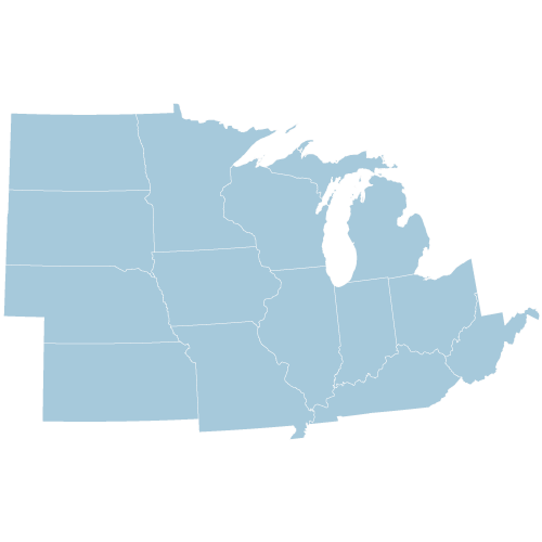 Central Region of the US